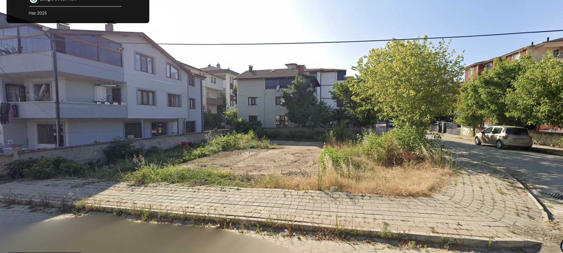 Sakarya Hendek Yeni Mahallede İmarlı Satılık Köşe Parsel - Foto 3